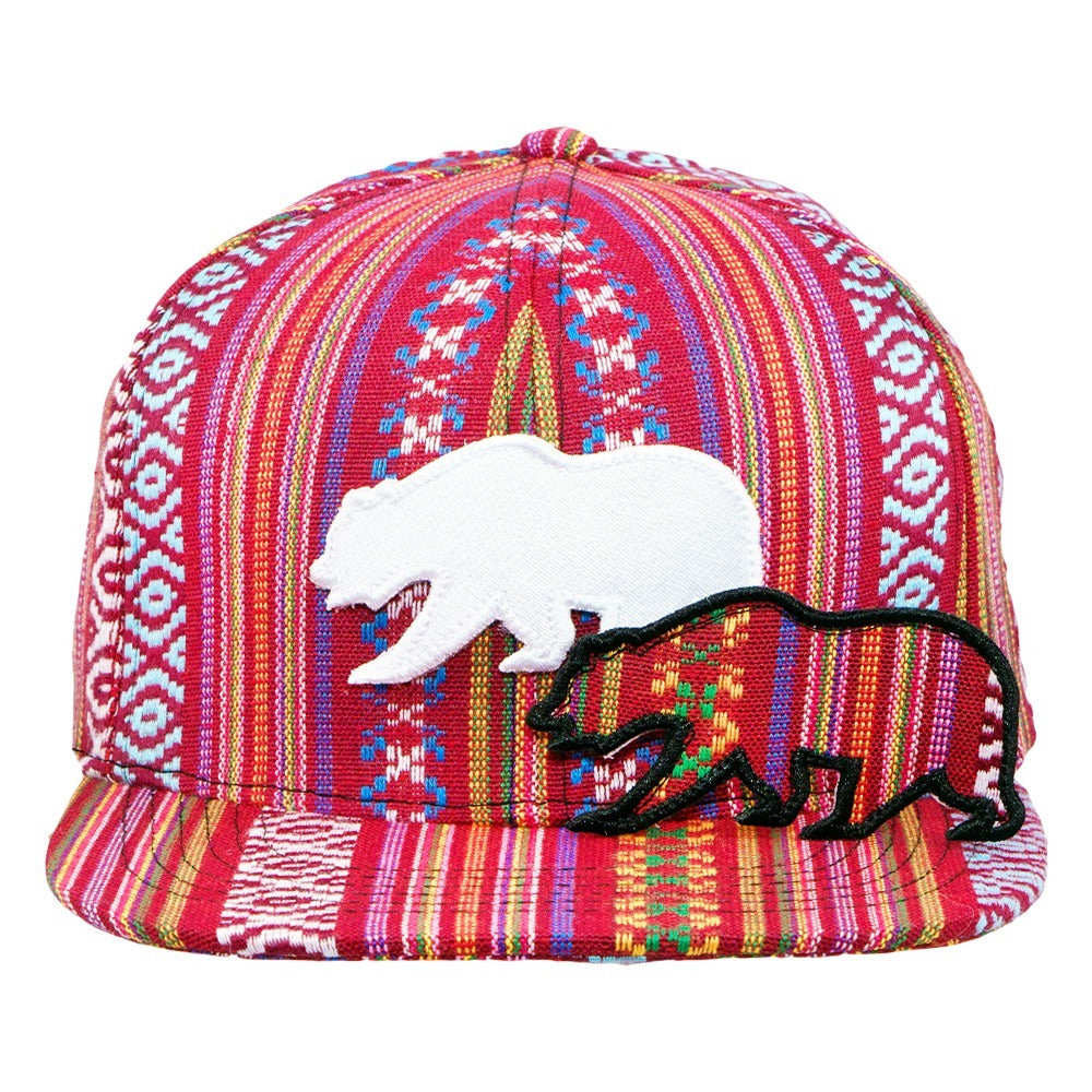 Removable Bear Phoenix Snapback Hat