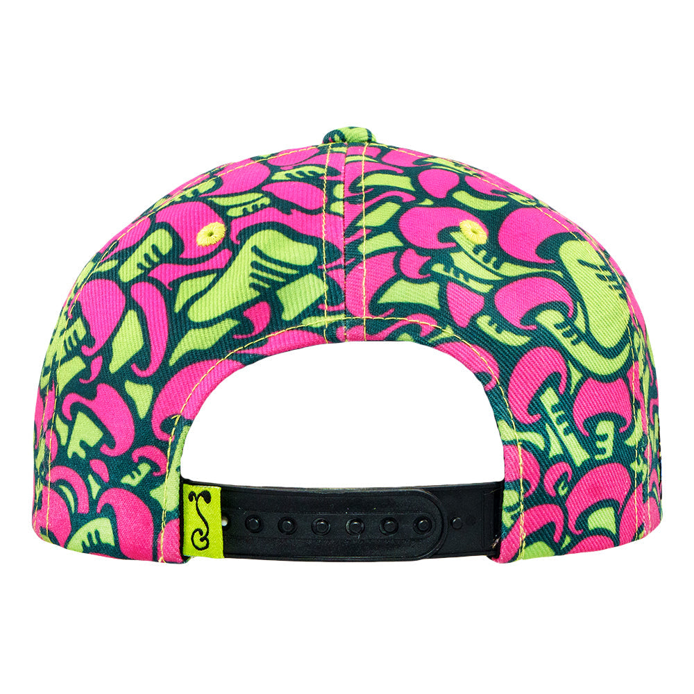 Killer Acid Mushroom Pink Dad Hat
