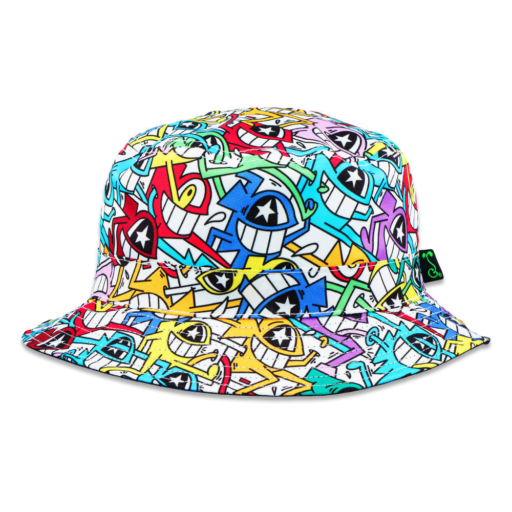 El Pez Smile Reversible Bucket Hat
