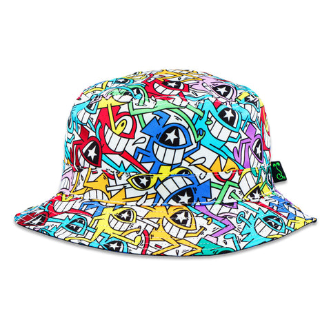 El Pez Smile Reversible Bucket Hat