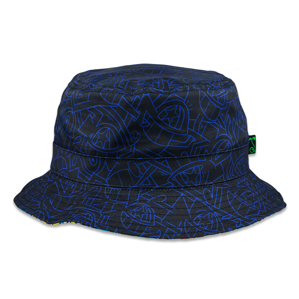 El Pez Smile Reversible Bucket Hat