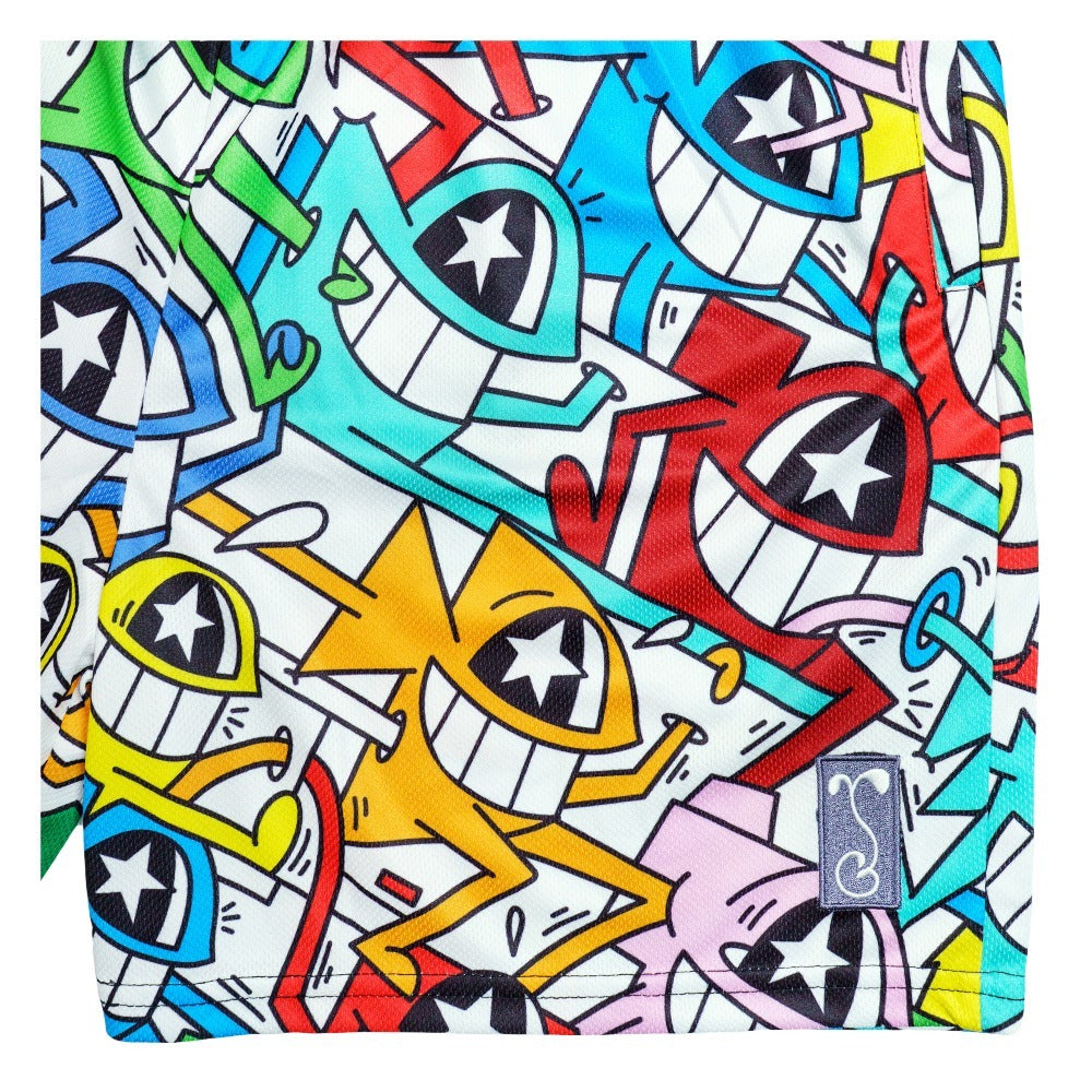 El Pez Smile Mesh Shorts