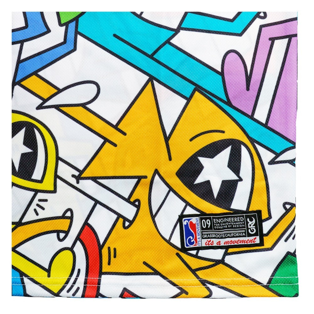 El Pez Smile Basketball Jersey