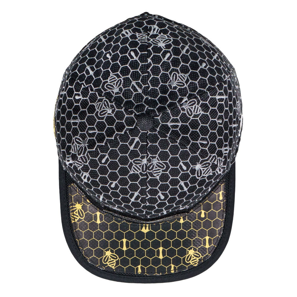 16th Anniversary Honeycomb Black Fitted Hat