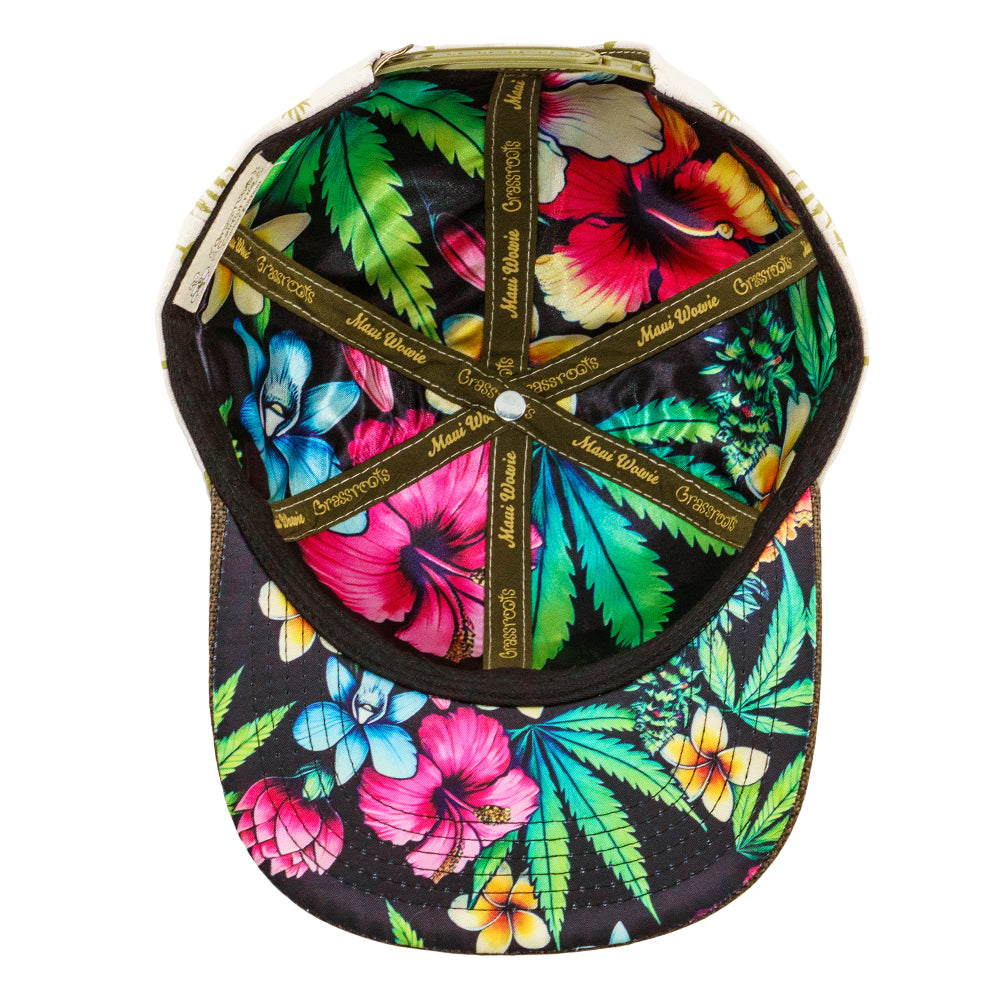 Maui Wowie Tan Snapback Hat
