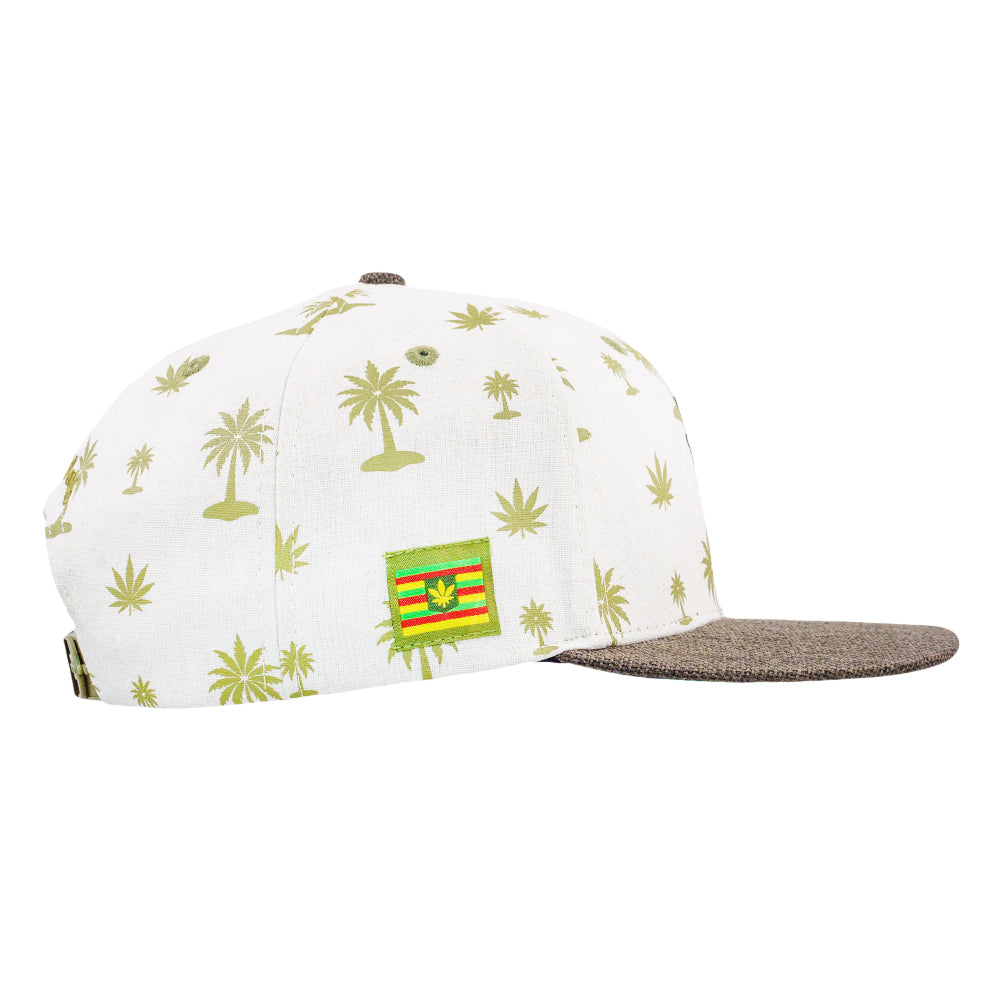 Maui Wowie Tan Snapback Hat