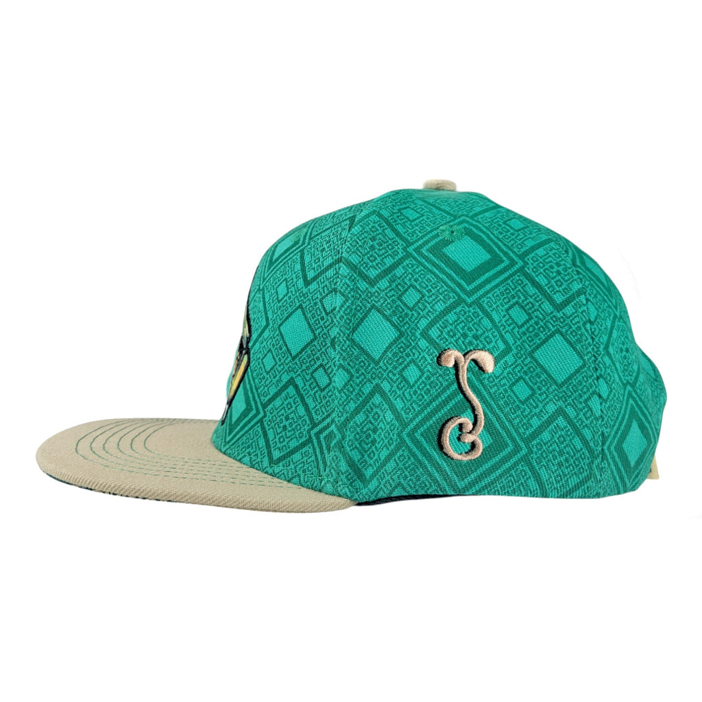 Frogroots Green Snapback Hat