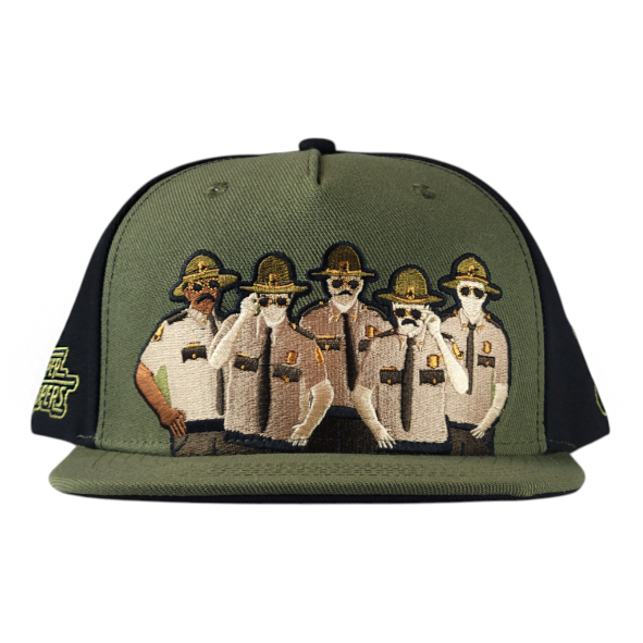 Super Troopers 3 Squad Green Snapback Hat