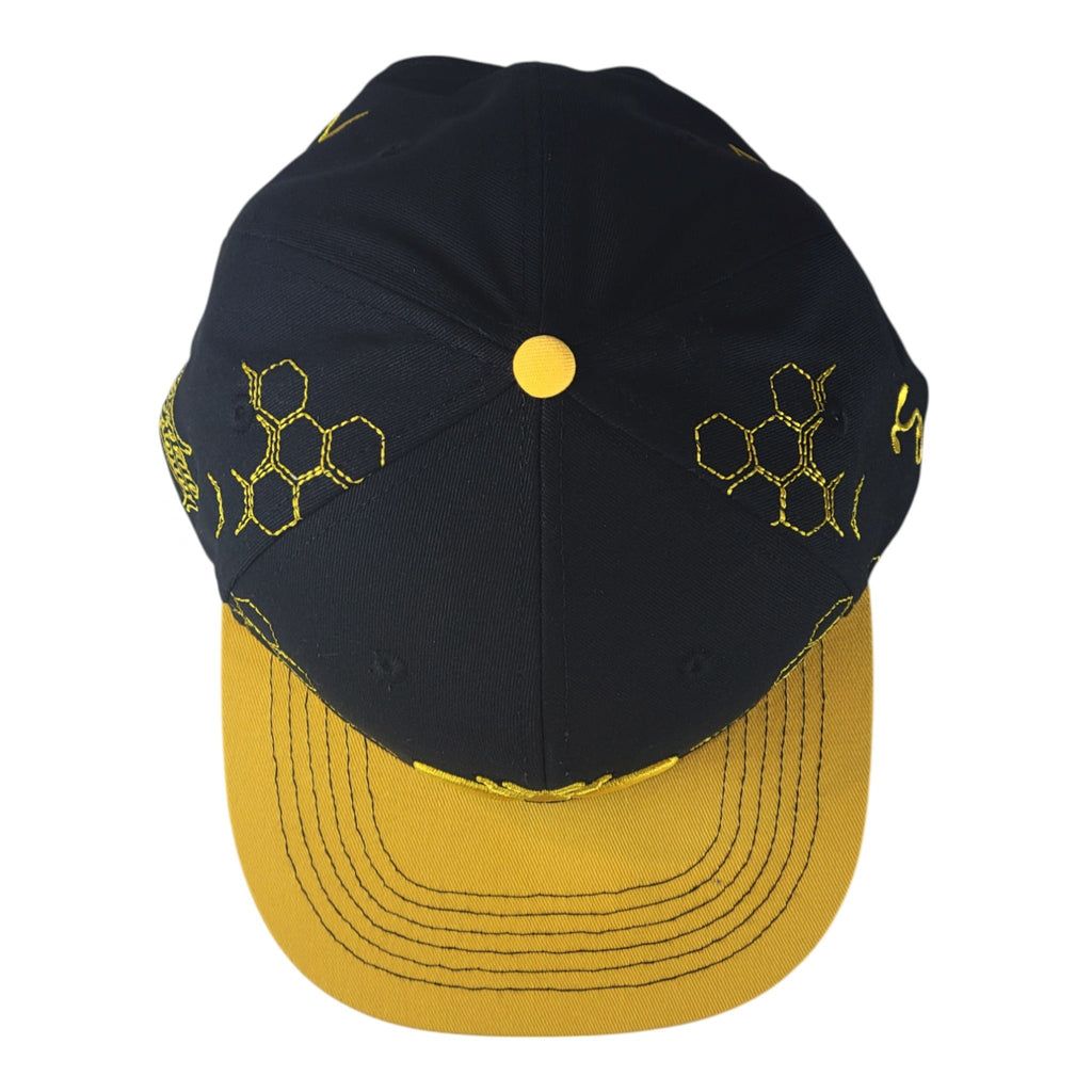 Electric Honey Black Snapback Hat
