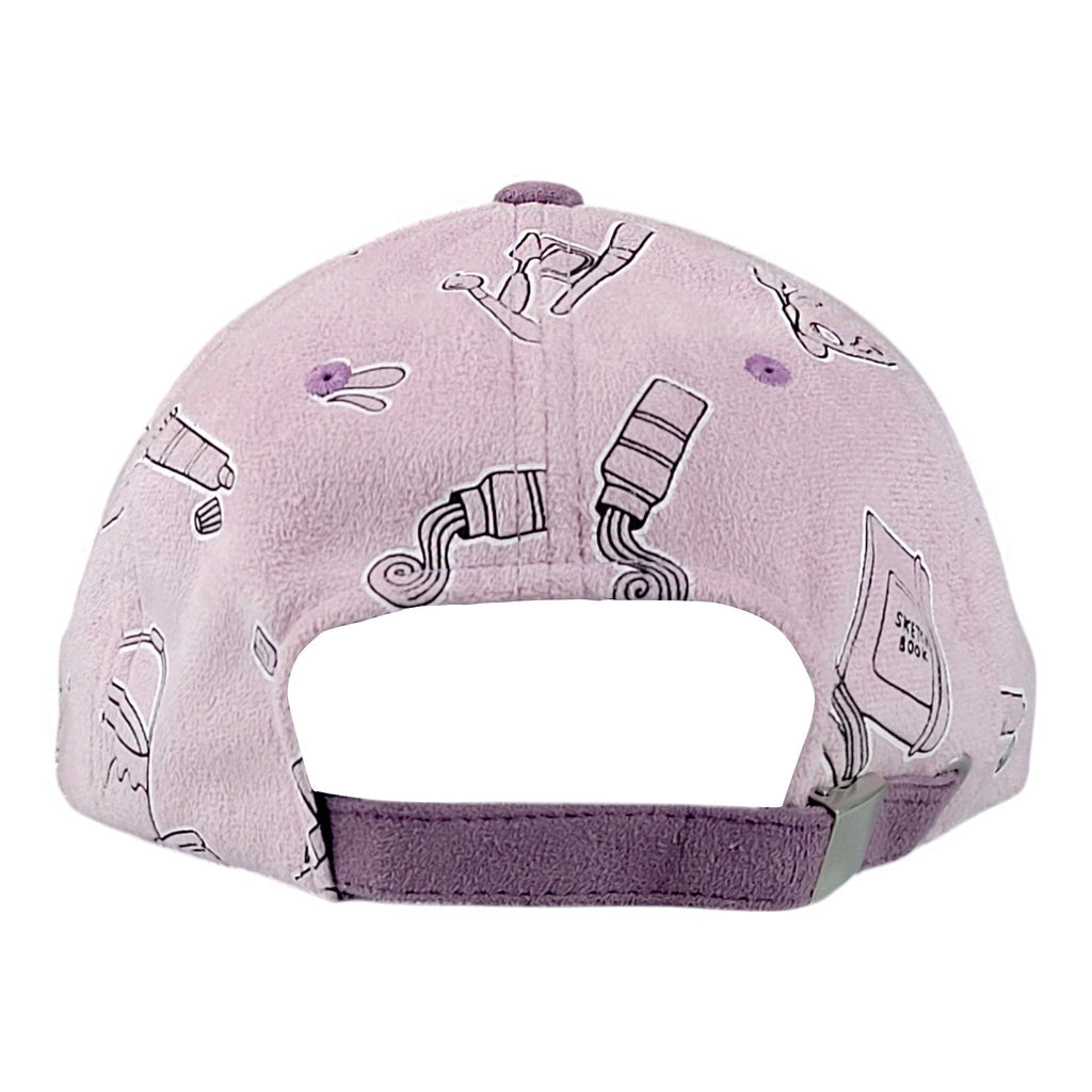 Leisure Cat Artin Around Lilac Dad Hat