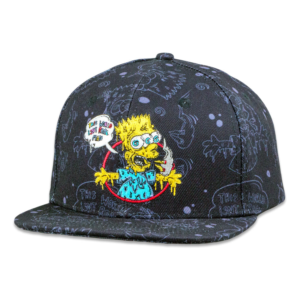 Vincent Gordon x Wookerson Bart Black Snapback Hat