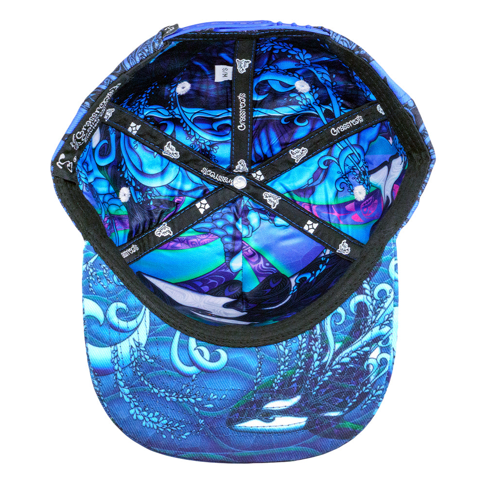 Phil Lewis Orca Purple Snapback Hat