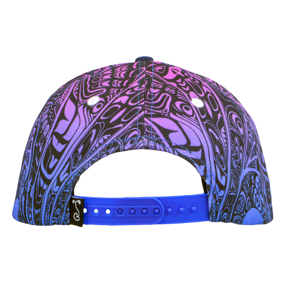 Phil Lewis Orca Purple Snapback Hat