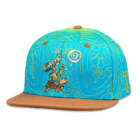 Kuhmali Mushroom Turtle Snapback Hat