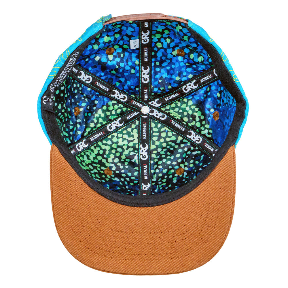 Kuhmali Mushroom Turtle Snapback Hat