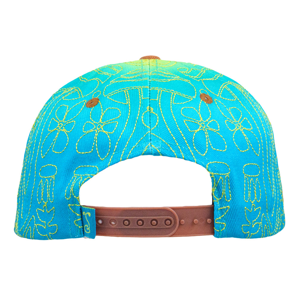 Kuhmali Mushroom Turtle Snapback Hat