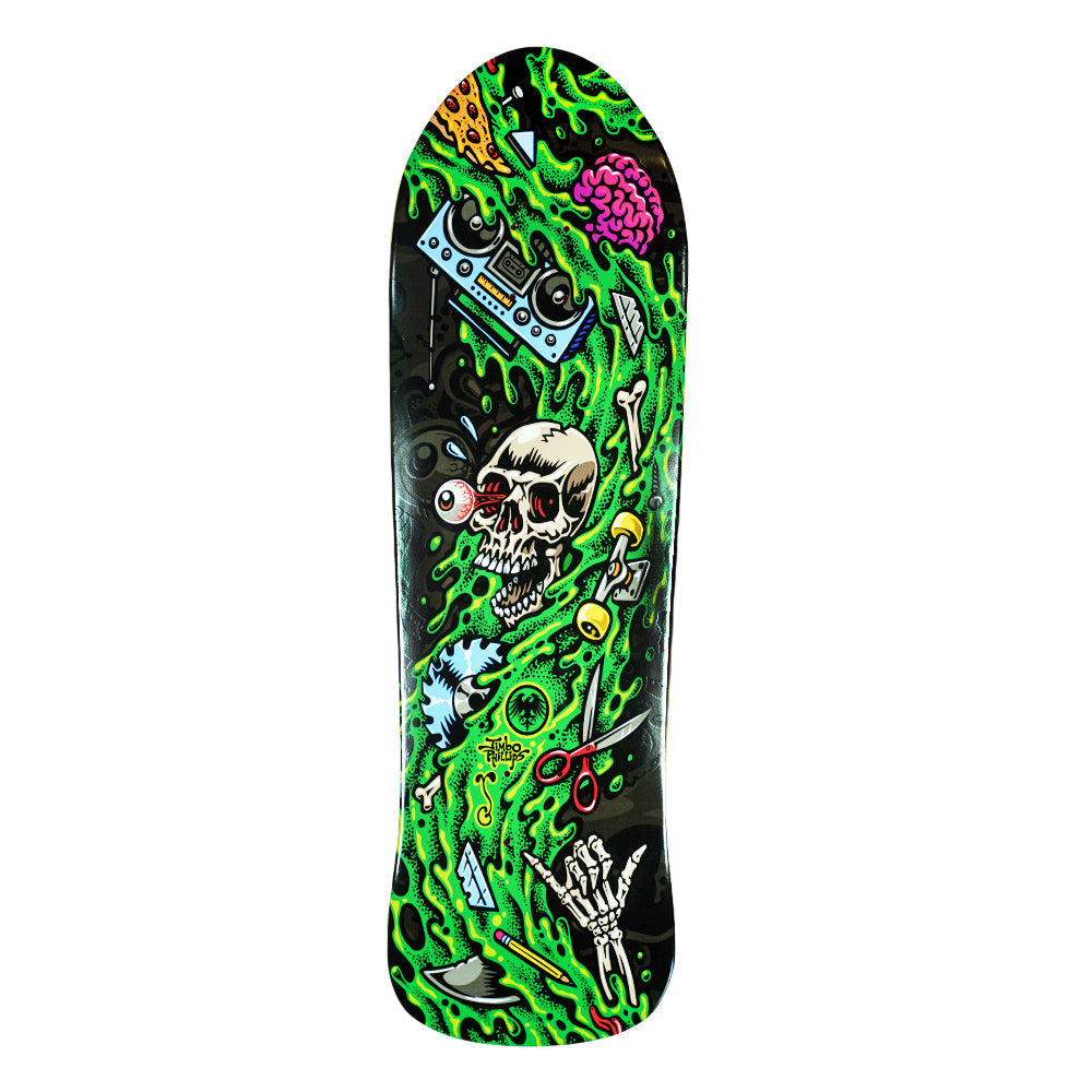 Jimbo Phillips Never Summer Old School Skateboard Deck