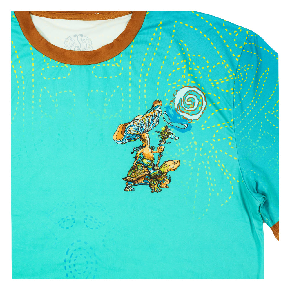Kuhmali Mushroom Turtle T Shirt