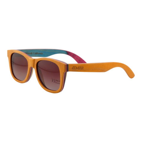 TMBR The Traveler Golden Sunglasses