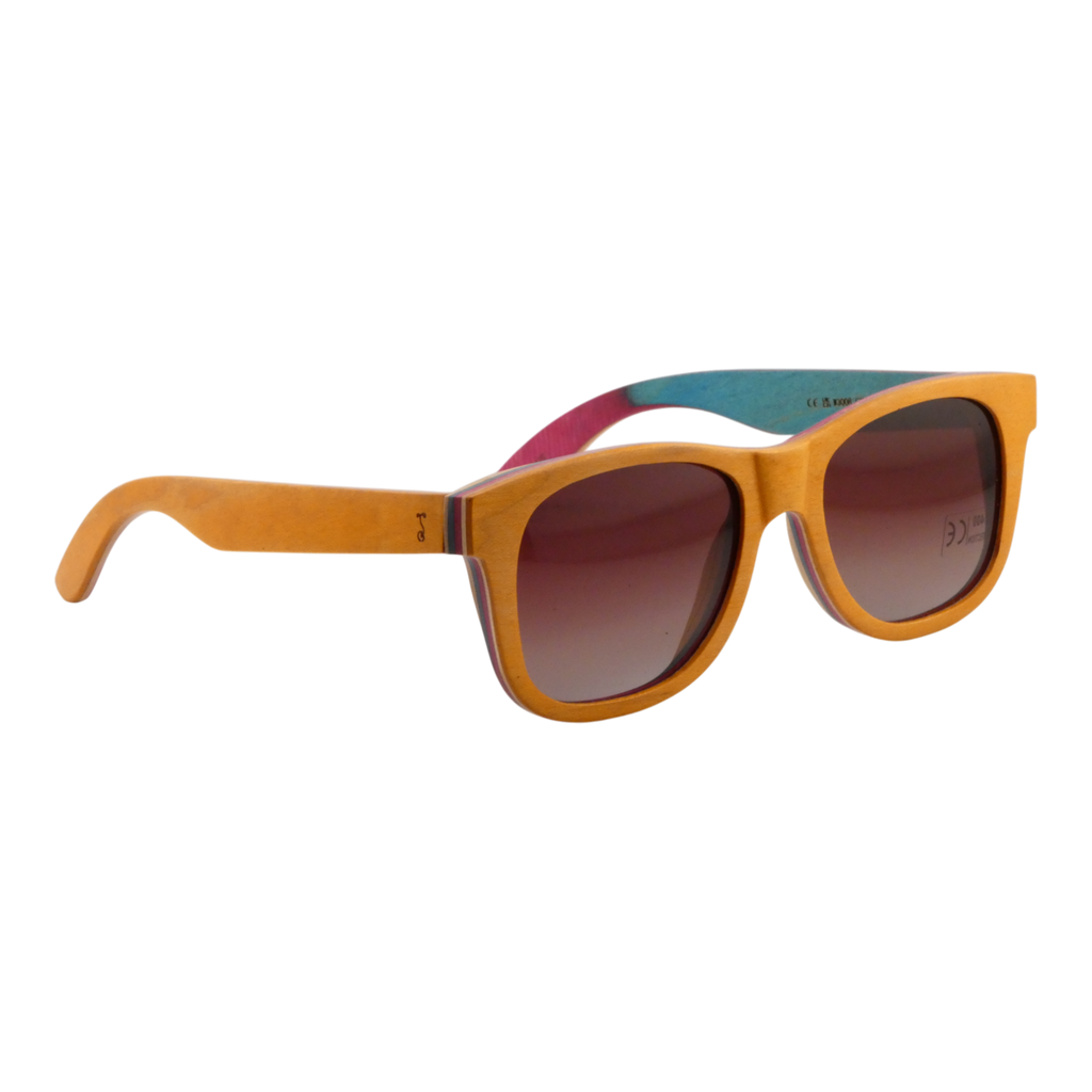 TMBR The Traveler Golden Sunglasses