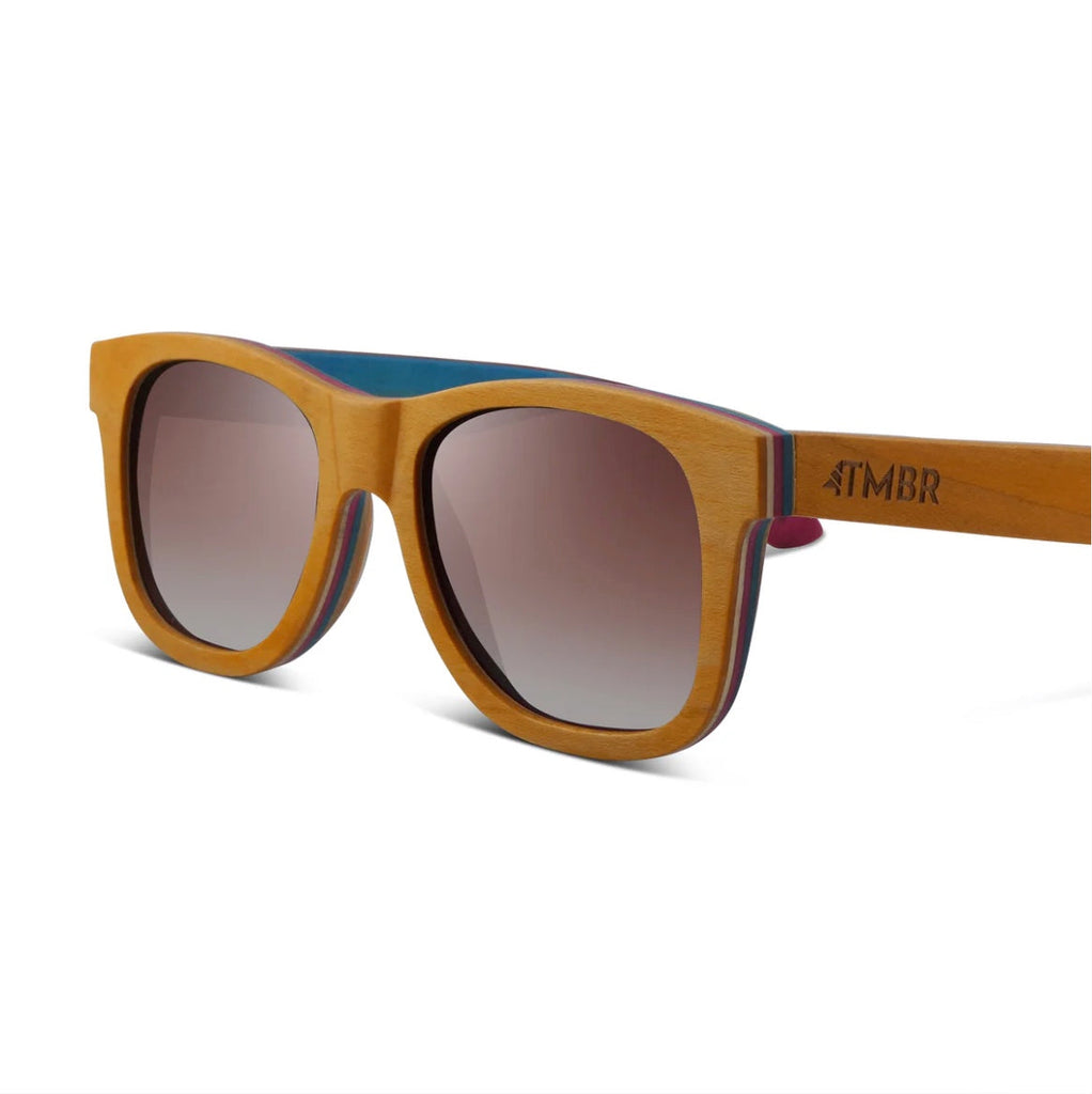 TMBR The Traveler Golden Sunglasses