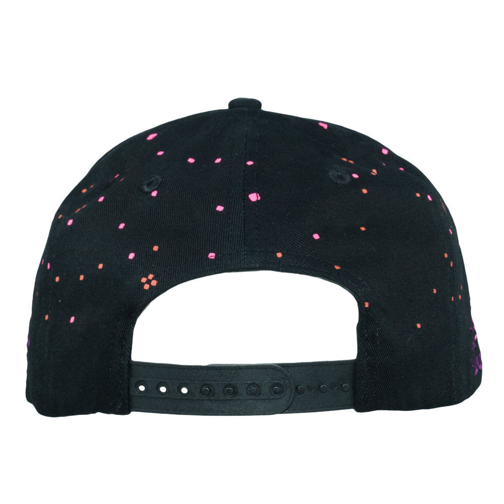 Mugwort Hummingbird Black Kids Snapback Hat