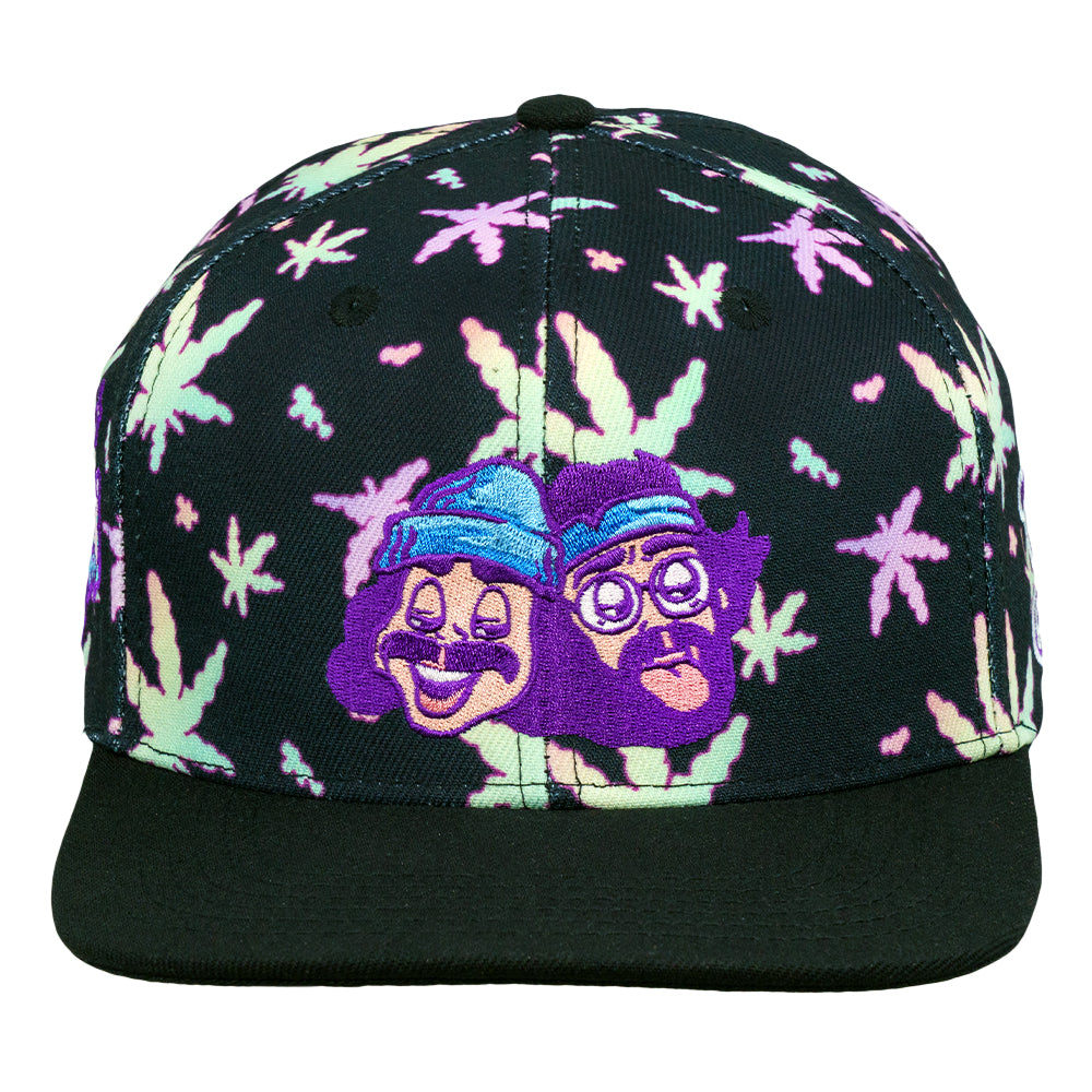 Homies In Dreamland Black Snapback Hat