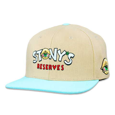 Stonys Reserves Biege Snapback Hat