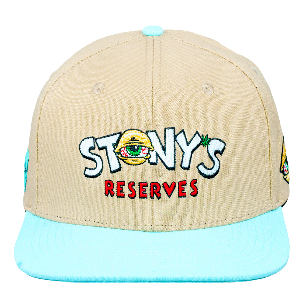 Stonys Reserves Biege Snapback Hat
