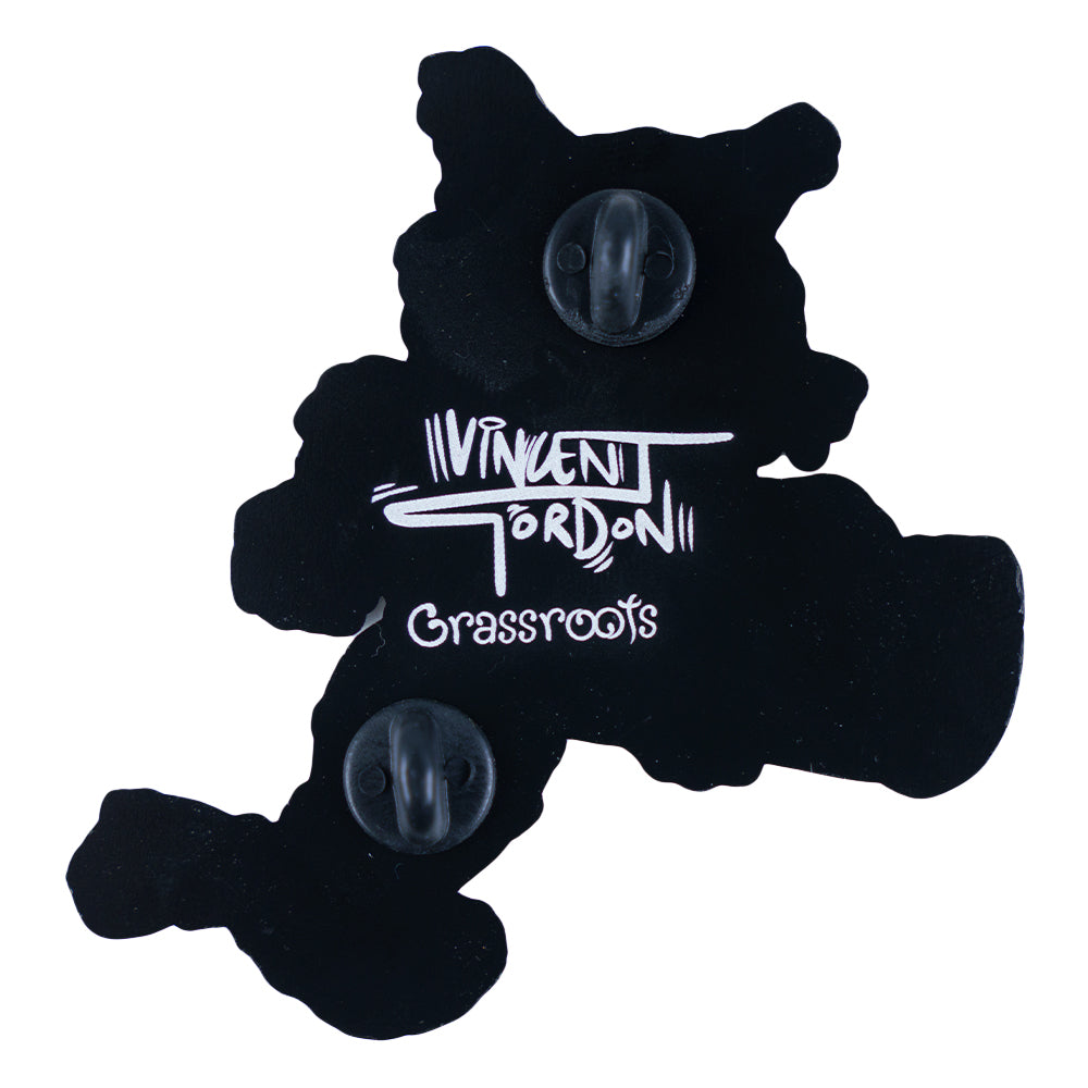 Vincent Gordon Dead Cats Pink Cat Pin