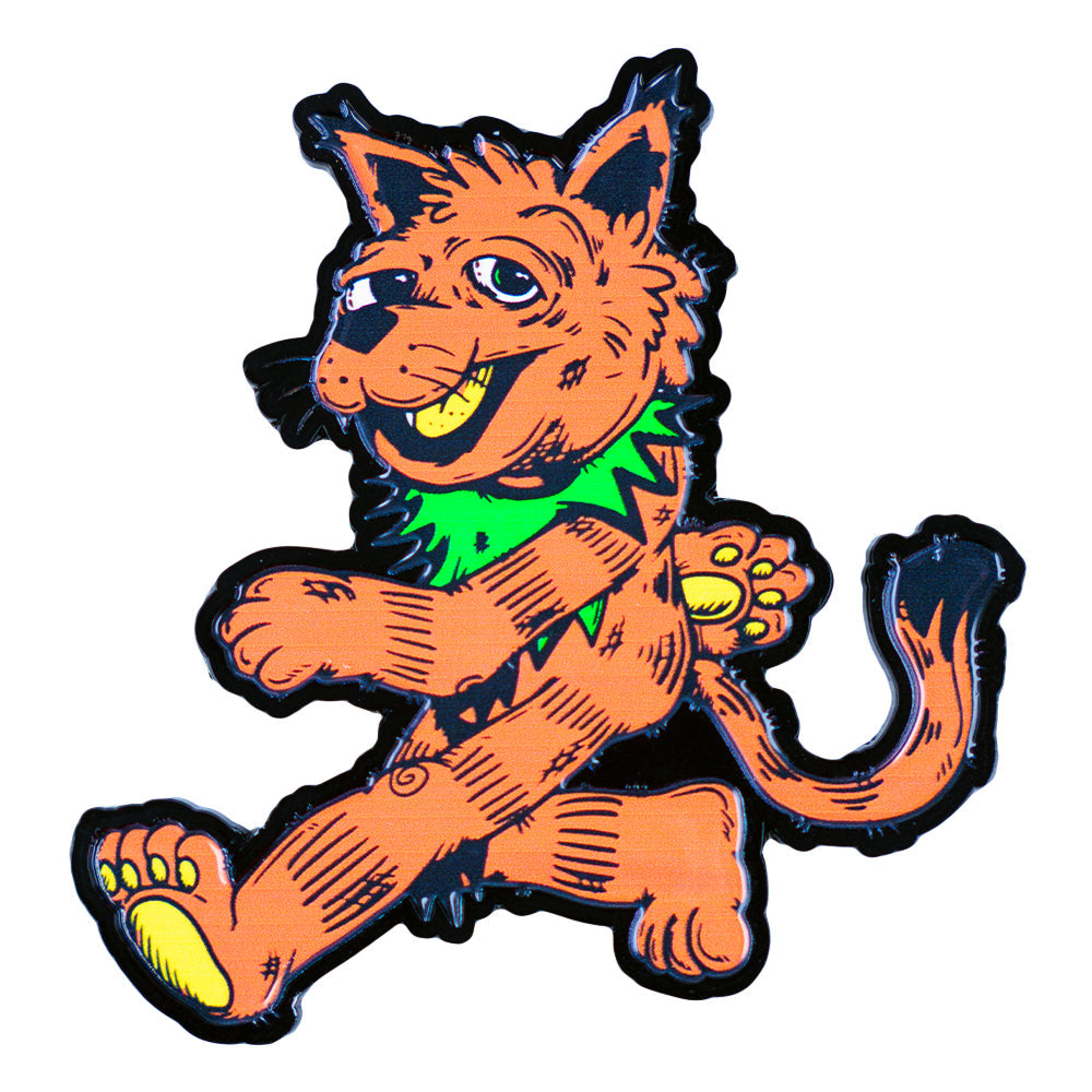 Vincent Gordon Dead Cats Orange Cat Pin