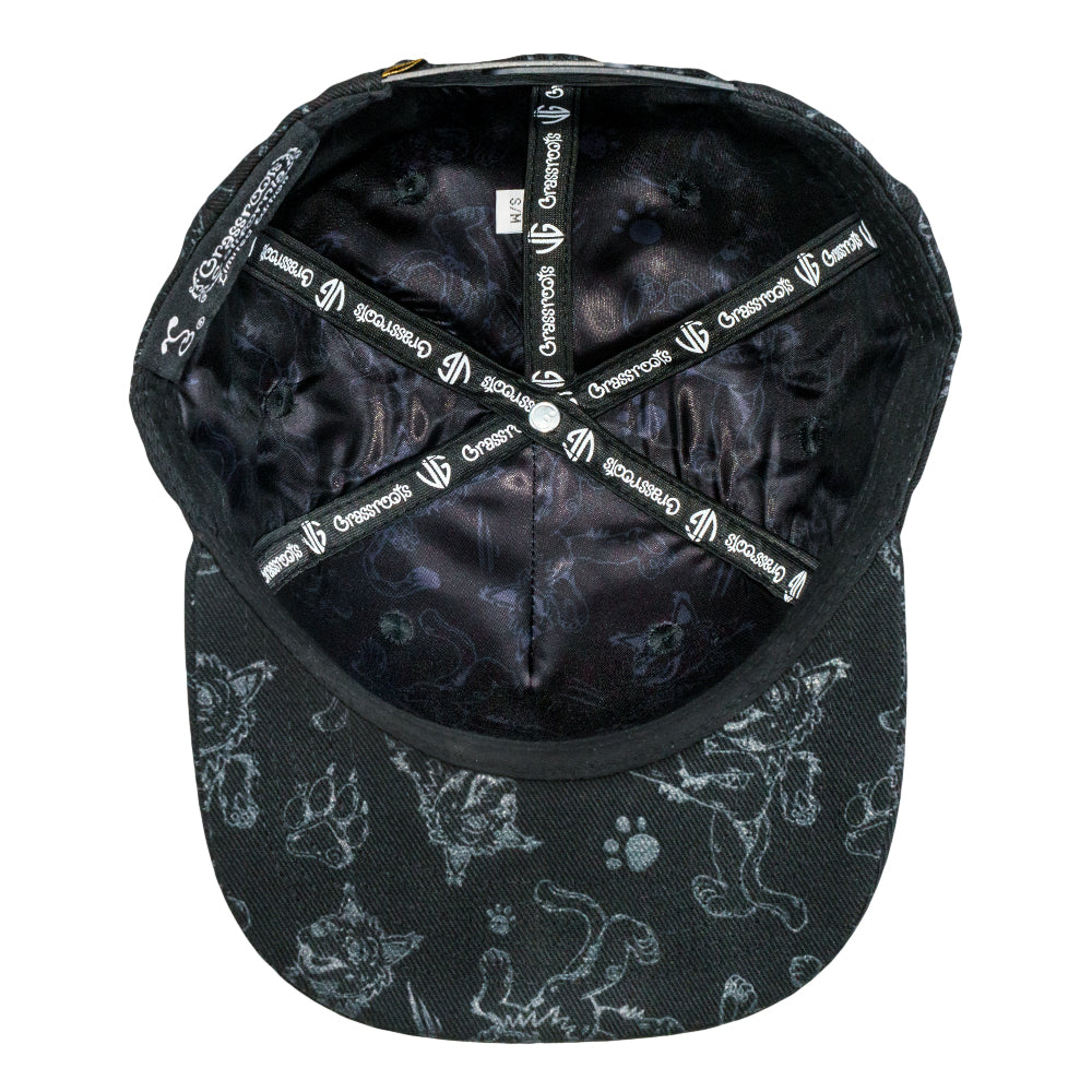 Vincent Gordon Dead Cats Black Snapback Hat