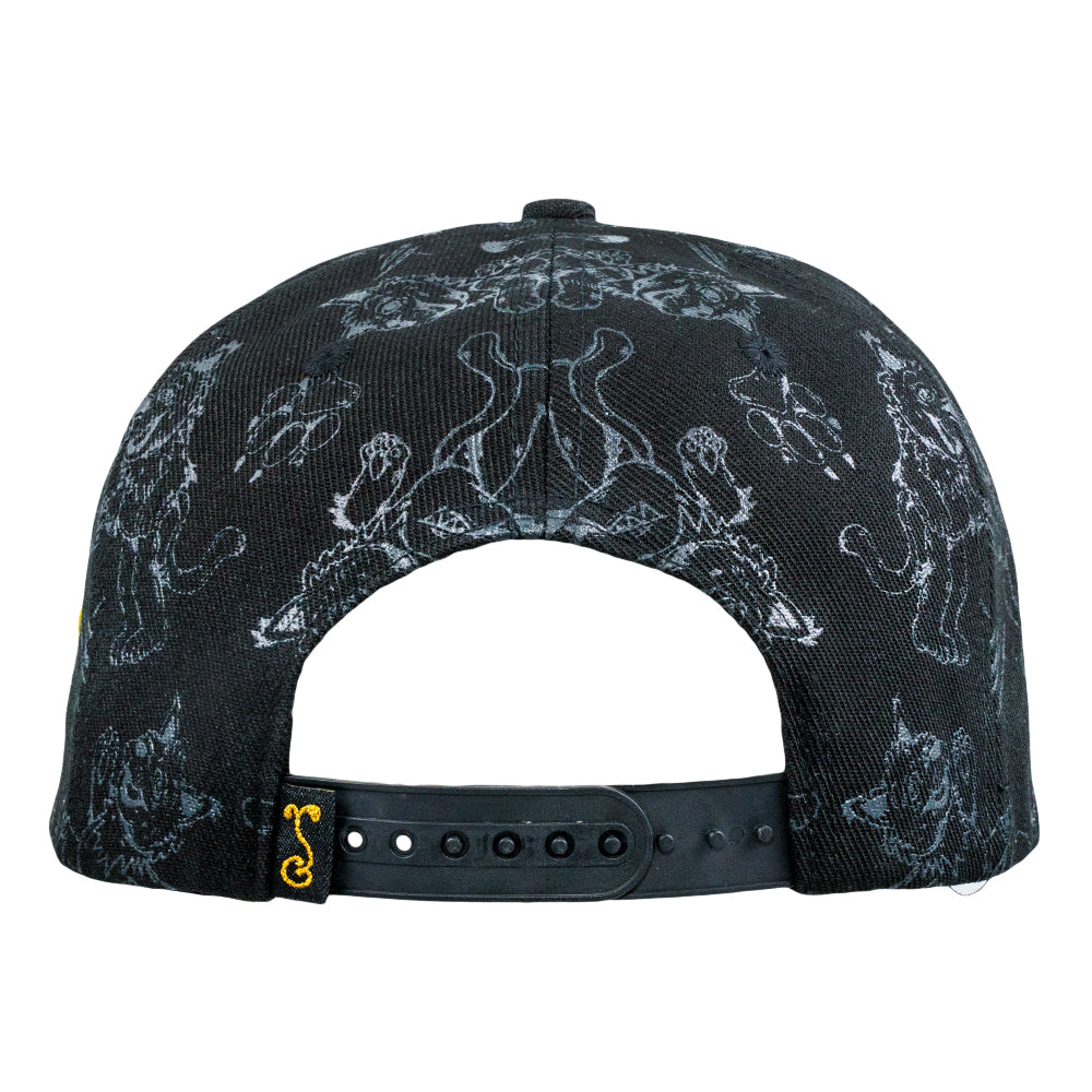 Vincent Gordon Dead Cats Black Kids Snapback Hat