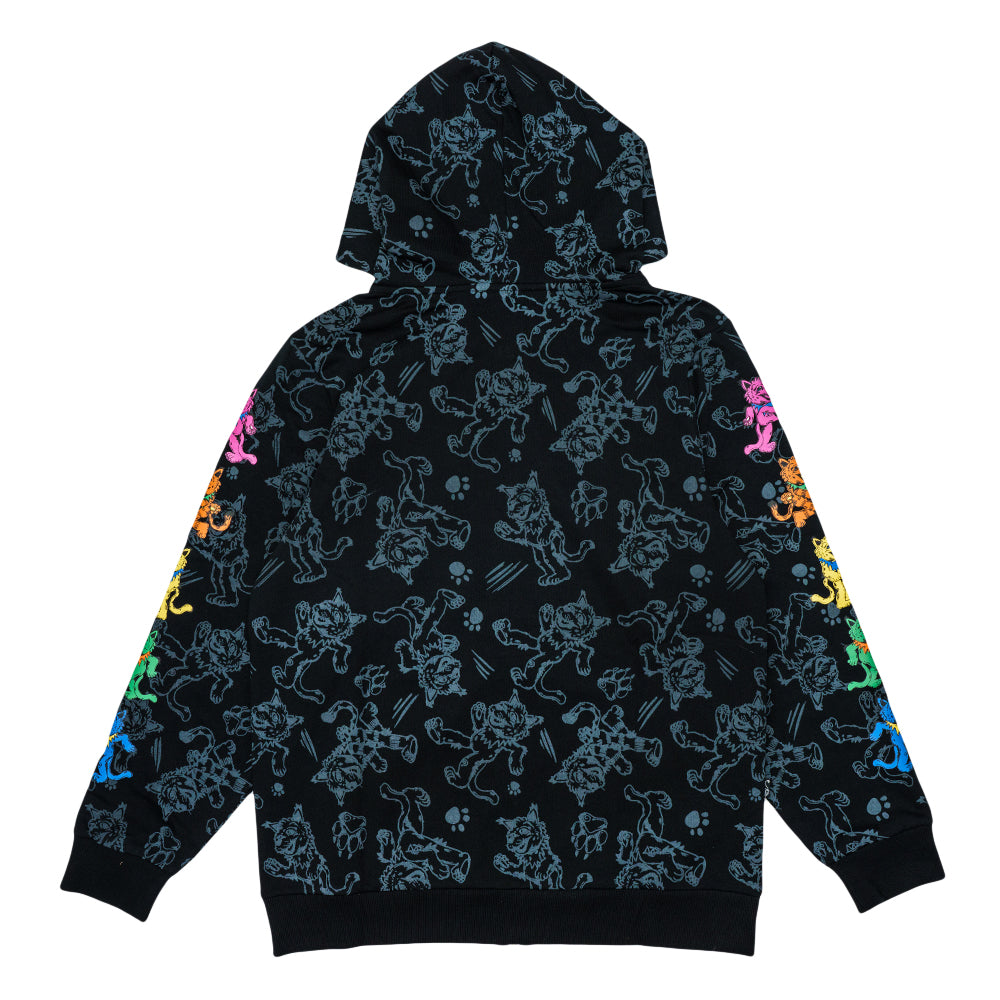 Vincent Gordon Dead Cats Black Zip Up Hoodie