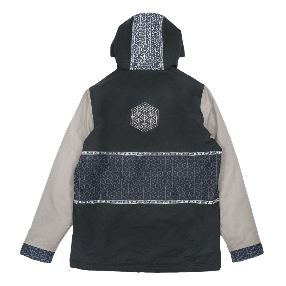 Isomatrix Black Sherpa Parka Jacket