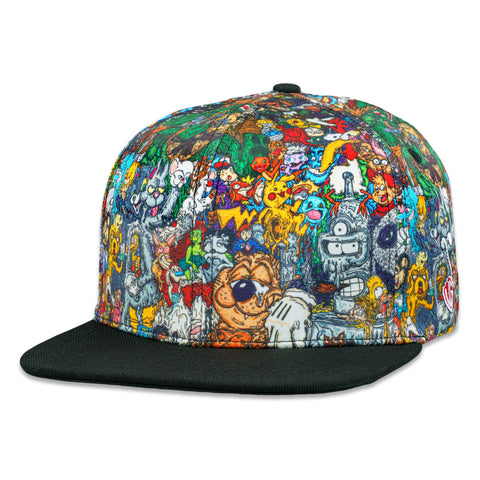 Vincent Gordon Cartoon Gumbo V2 Snapback Hat