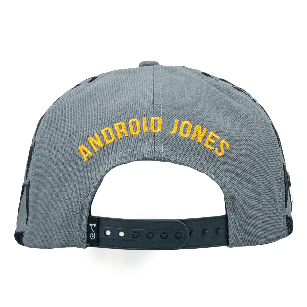 Android Jones Humming Dragon Grey Snapback Hat
