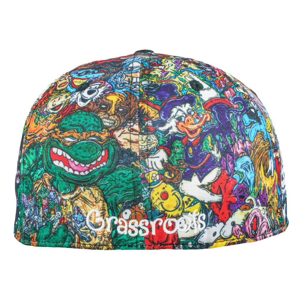 Vincent Gordon Cartoon Gumbo Fitted Hat
