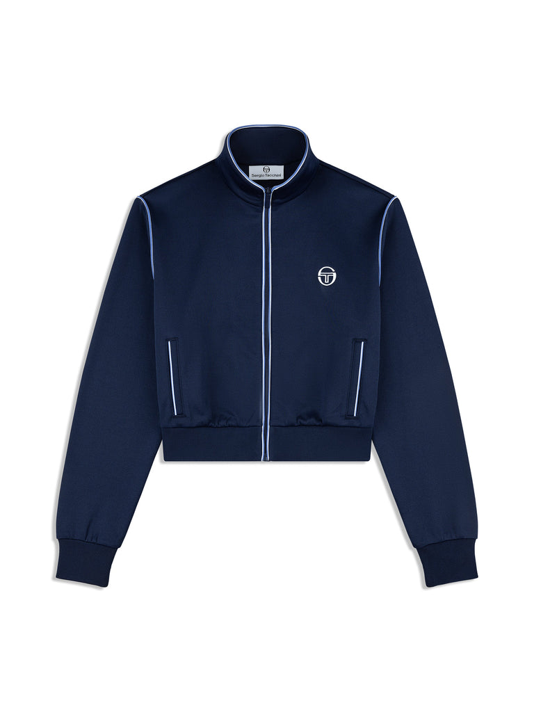 Terina Track Jacket- Maritime Blue