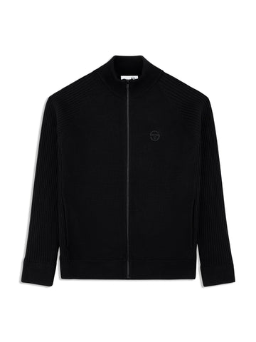 Saggio Track Jacket- Black Beauty