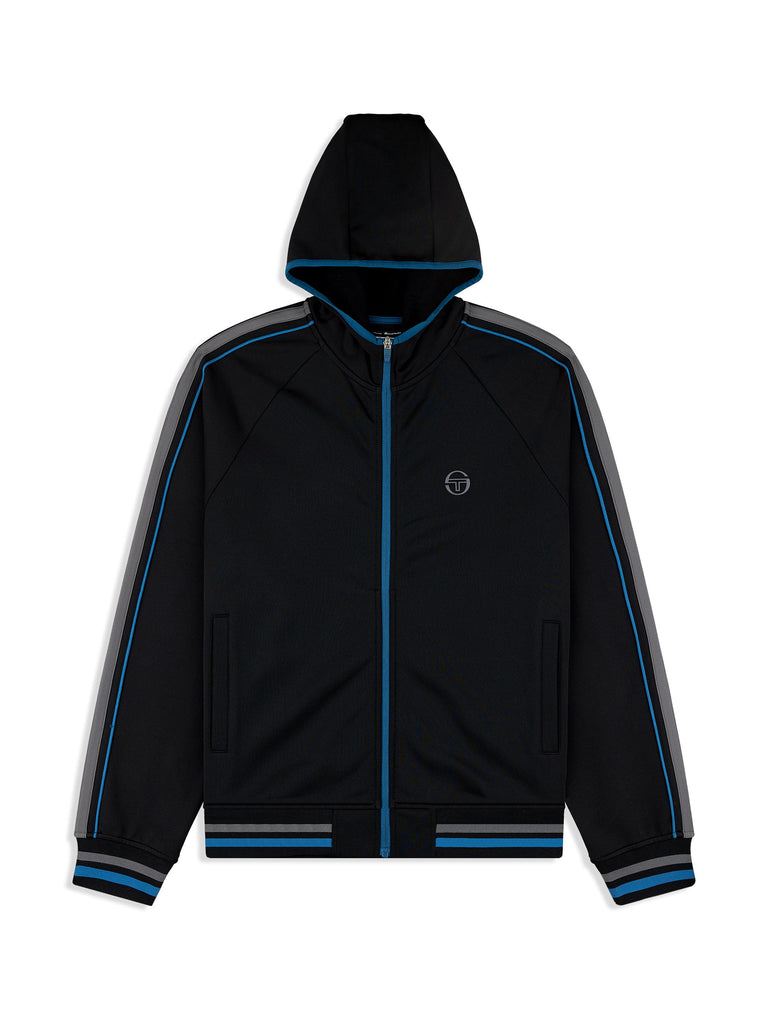 Pietro Track Jacket- Black Beauty