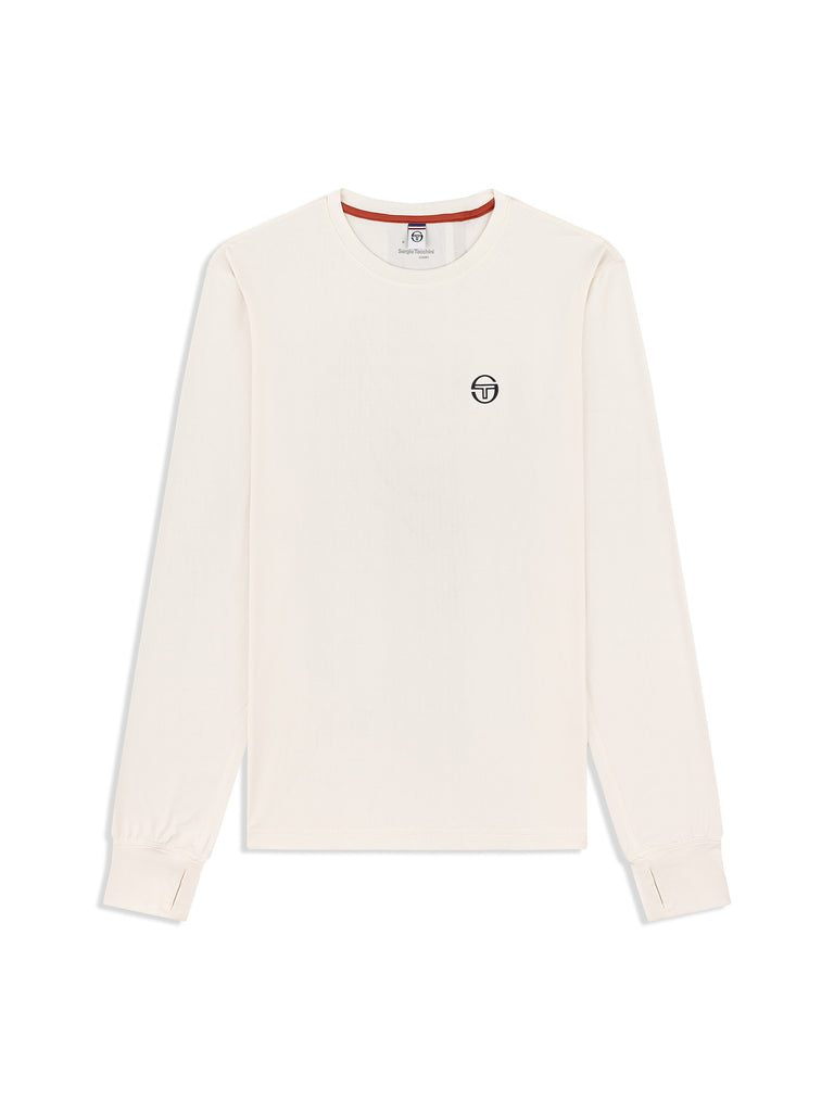 Attivo Damarindo Long Sleeve Tee- Gardenia