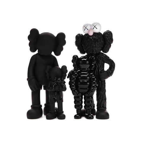 KAWS Family Vinyl Figures Black