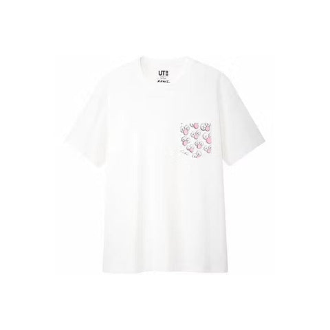 Kaws x Uniqlo BFF Pocket Tee White