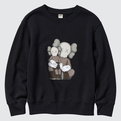 Kids KAWS Long-Sleeve Sweatshirt Black