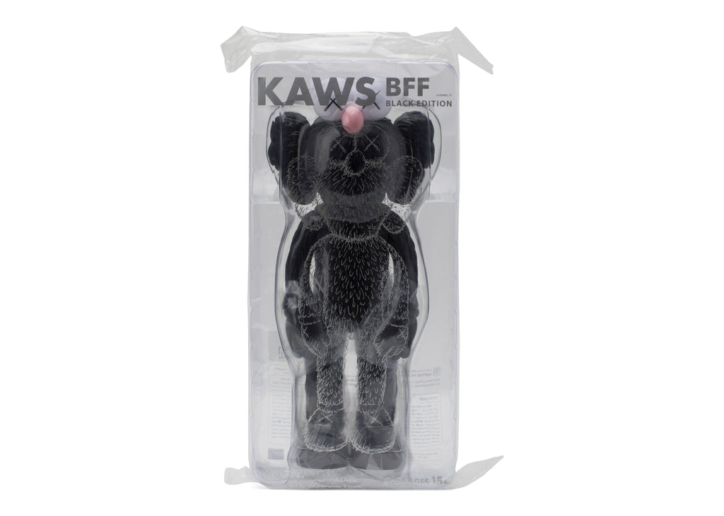 KAWS BFF Open Edition Vinyl Figure Black