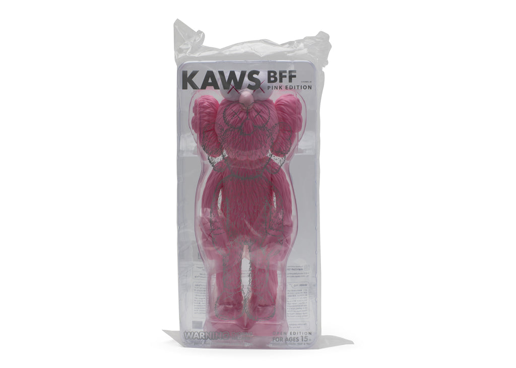 KAWS BFF Open Edition Vinyl Figure Pink
