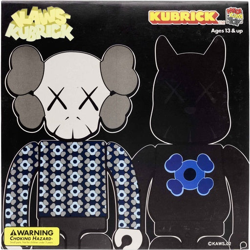 KAWS x Medicom Bus Stop Series Volume 2 Vinyl Toy Black/Blue