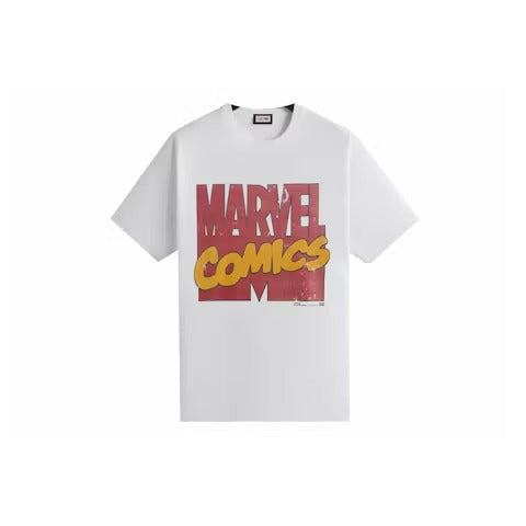 Kith x Marvel Comics Vintage Tee White