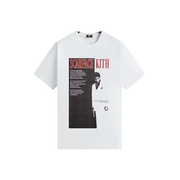 Kith x Scarface Film Poster Vintage Tee White